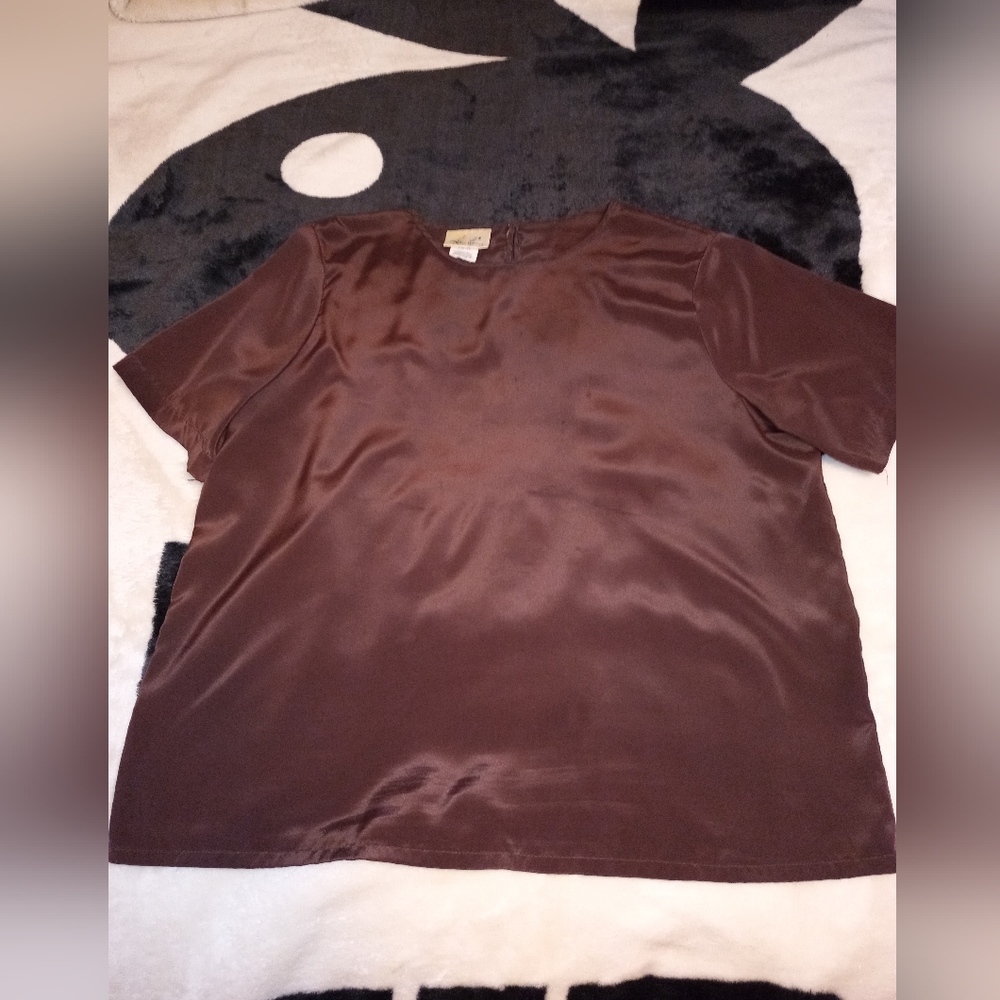 Brown blouse